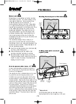 Предварительный просмотр 11 страницы TREND PTB/KWJ900 Manual