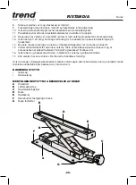 Предварительный просмотр 28 страницы TREND R/STAND/A Original Instructions Manual