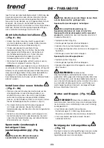 Preview for 33 page of TREND T18S/AG115 Original Instructions Manual