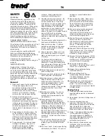 Preview for 4 page of TREND T5MK1 Instructions Manual