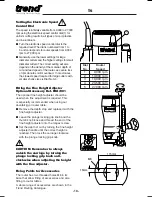 Preview for 12 page of TREND T5MK1 Instructions Manual