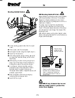 Preview for 17 page of TREND T5MK1 Instructions Manual