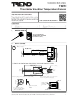 Предварительный просмотр 1 страницы TREND Thermistor TBTI Installation Instructions Manual