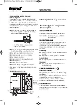 Предварительный просмотр 12 страницы TREND VJS/TG/JIG Manual