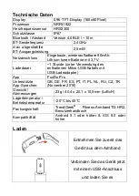 Preview for 2 page of TrendGeek TG-HR2 User Manual