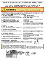 Preview for 2 page of Trendium PoolWarehouse Magnus Installation Manual