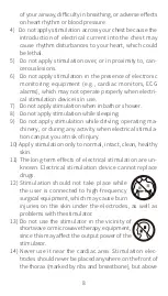 Preview for 8 page of trendmedic TENS-EMS R-C101C Instruction Manual