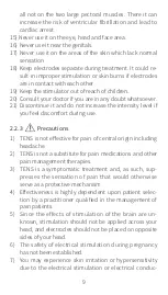 Preview for 9 page of trendmedic TENS-EMS R-C101C Instruction Manual