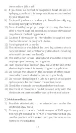 Preview for 10 page of trendmedic TENS-EMS R-C101C Instruction Manual