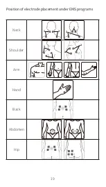 Preview for 19 page of trendmedic TENS-EMS R-C101C Instruction Manual