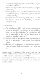 Preview for 30 page of trendmedic TENS-EMS R-C101C Instruction Manual