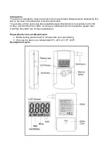 Предварительный просмотр 3 страницы trendmedic TM-7500 Operational Manual