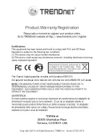 Preview for 12 page of TRENDnet 1550nm Quick Installation Manual