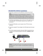 Preview for 8 page of TRENDnet 401R - TK KVM Switch User Manual