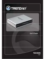 Preview for 1 page of TRENDnet #8221 Manual