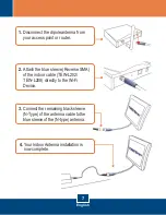 Предварительный просмотр 9 страницы TRENDnet antenna Quick Installation Manual