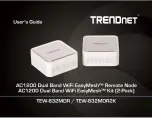 TRENDnet EasyMesh TEW-832MDR User Manual предпросмотр