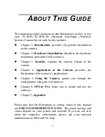 Preview for 4 page of TRENDnet IP301W - Network Camera User Manual