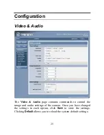 Preview for 26 page of TRENDnet IP301W - Network Camera User Manual