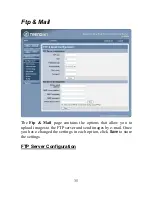 Preview for 36 page of TRENDnet IP301W - Network Camera User Manual