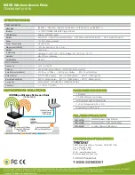 Предварительный просмотр 2 страницы TRENDnet N450 TEW-690AP Quick Manual