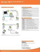 Preview for 4 page of TRENDnet SecurView TV-M7110WK Datasheet