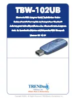 TRENDnet TBW-102UB Quick Installation Manual preview