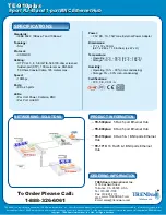 Preview for 2 page of TRENDnet TE-910plus Specifications