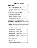 Preview for 3 page of TRENDnet TE-CF100 User Manual