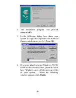 Preview for 14 page of TRENDnet TE-CF100 User Manual