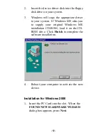 Preview for 16 page of TRENDnet TE-CF100 User Manual