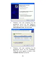 Preview for 20 page of TRENDnet TE-CF100 User Manual