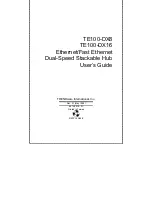 TRENDnet TE100-DX16 User Manual preview