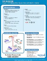 Preview for 2 page of TRENDnet TE100-DX16E Specifications