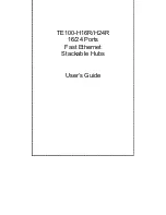 Preview for 1 page of TRENDnet TE100-H16R User Manual