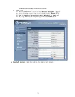 Preview for 78 page of TRENDnet TE100-MP1U - Multi-Function Print Server User Manual