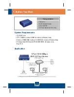 Preview for 3 page of TRENDnet TE100-P1U Quick Installation Manual