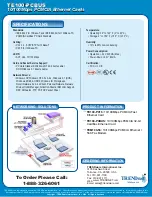 Предварительный просмотр 2 страницы TRENDnet TE100-PCBUS Specifications