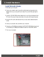 Preview for 4 page of TRENDnet Te100-pciwn Quick Installation Manual