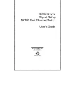 TRENDnet TE100-S1212 User Manual preview