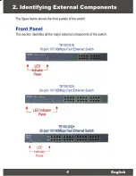 Preview for 6 page of TRENDnet TE100-S16 - DATA SHEETS User Manual