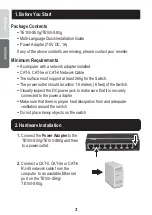 Preview for 4 page of TRENDnet TE100-S50g Quick Installation Manual