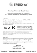 Preview for 10 page of TRENDnet TE100-S50g Quick Installation Manual