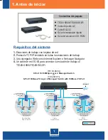 Preview for 3 page of TRENDnet TE100-S800i Quick Installation Manual