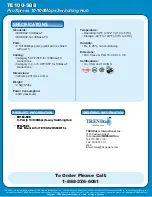 Preview for 2 page of TRENDnet TE100-S88 Specifications