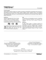 Preview for 9 page of TRENDnet TEG-082WS Quick Installation Manual