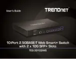 Preview for 1 page of TRENDnet TEG-30102WS User Manual