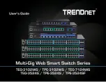 TRENDnet TEG-3102WS User Manual preview