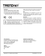 Preview for 8 page of TRENDnet TEG-524WS Quick Installation Manual