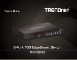 Preview for 1 page of TRENDnet TEG-7080ES User Manual